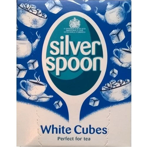 Silver Spoon White Sugar Cubes - 2 x 500gm