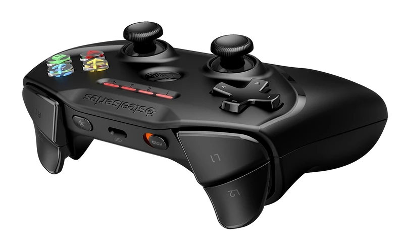 SteelSeries Nimbus (iOS, Mac, Apple TV) Wireless Gaming Controller, Black, 12 Buttons