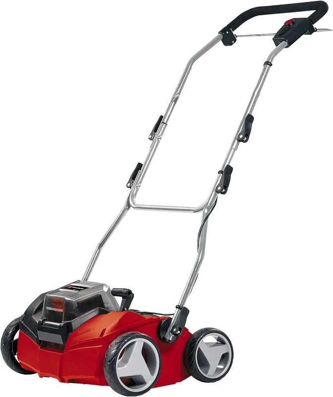 Einhell Power X-Change 36V Cordless Lawn Scarifier - Brushless Motor, 35cm Raking Width, 3 Working Depths, For Lawns And Gardens Up to 400m² - GE-SC 35 Li Solo (Battery Not Included)