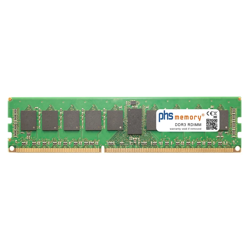 PHS-memory 8 GB RAM Memory Module for Fujitsu Primergy RX200 S8 (D3302) DDR3 RDIMM 1600 MHz PC3L-12800R