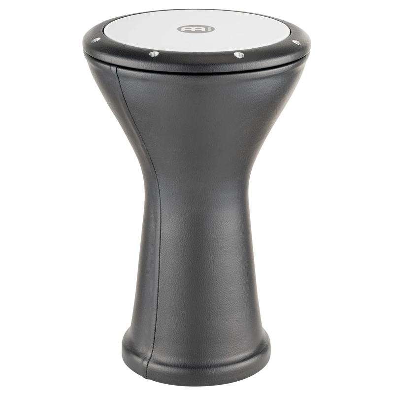 Meinl Percussion Aluminum Bass Doumbek - Large Handdrum - Synthetic Head - Diameter 10 Inches - Aluminum, Black (HE-3200)