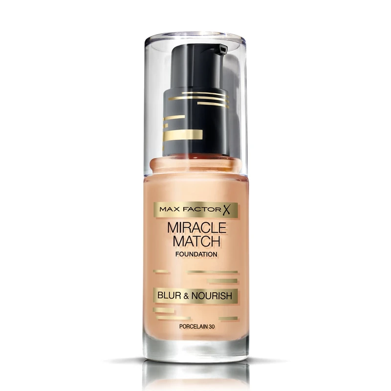Max Factor Miracle Match Foundation No. 30 Porcelain, 30 ml