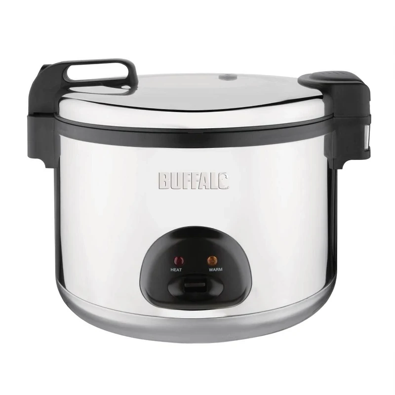 Buffalo Jumbo Rice Cooker 9L Warmer Kitchen Catering Restaurant Take Away