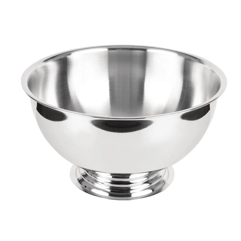 Olympia Polished Stainless Steel Wine and Champagne Bowl for Better Experience