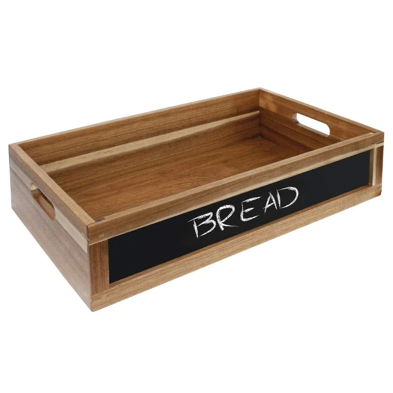 Olympia Display Crate with Chalkboard Side 1/1 Gn 527X325X120mm Storage Box
