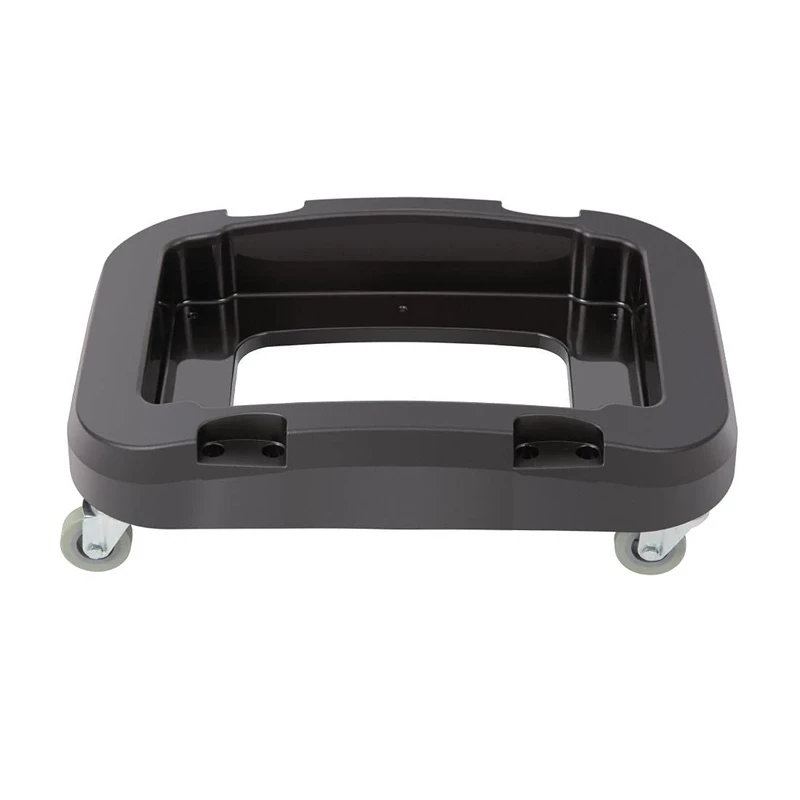 Jantex Dolly for CK960 56 Litre Bin, Black, Dimensions: 152(H) x 333(W) x 481(D) mm, Bin Dolly, Four Castors Included, Sturdy Plastic Design, Compatible with CK960, CL925