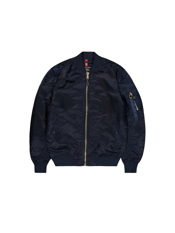 Alpha Industries MA-1 VF LW Bomber Jacket for Men Rep Blue/Gold