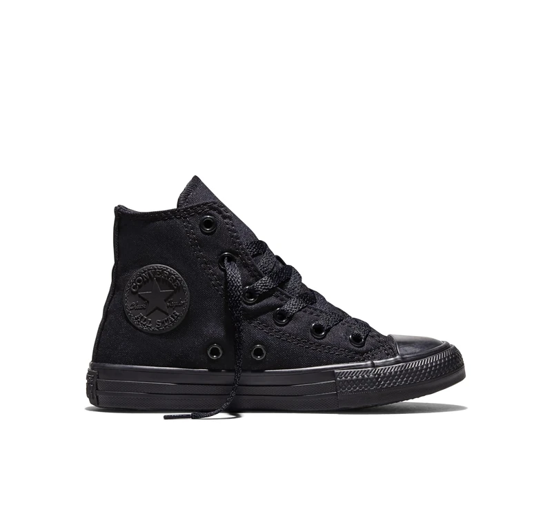 Converse Unisex Kids Chuck Taylor All Star Sneaker, Black, 9 UK Child