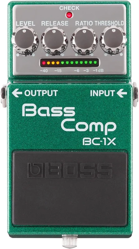 BOSS Bc-1X - Bass Compressor Pedal,Green,Bc-1X