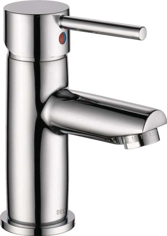 Delta Faucet 559LF-GPM-PP Delta Faucet Trinsic, Single Handle Bathroom Tap Faucet, Chrome Bathroom Taps