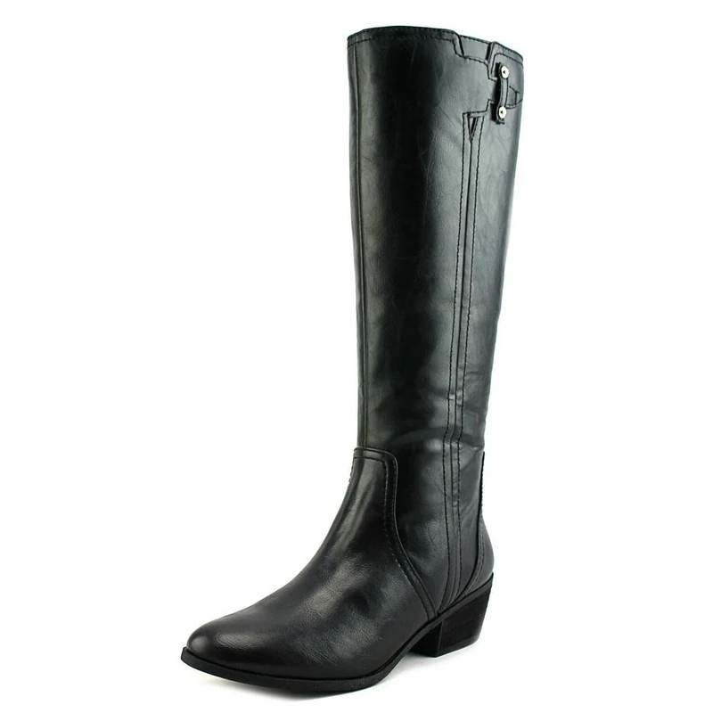 Dr. Scholl's Women's Brilliance Riding Boot, Black, 7.5 UK