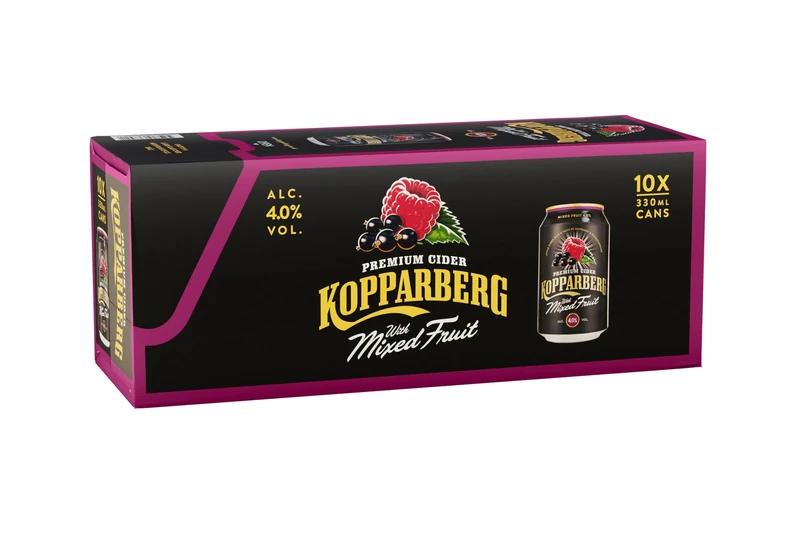 Kopparberg Mixed Fruit Cider 330 ml (Case of 10)
