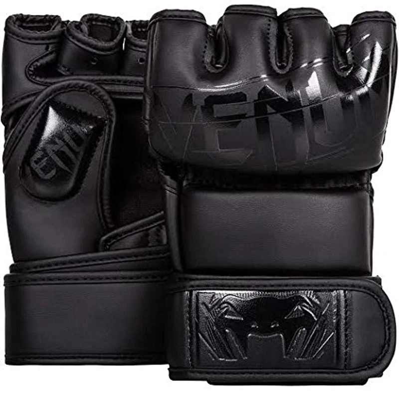 Venum, Undisputed 2.0 MMA Gloves, Unisex Adult, L/XL, Matte/Black