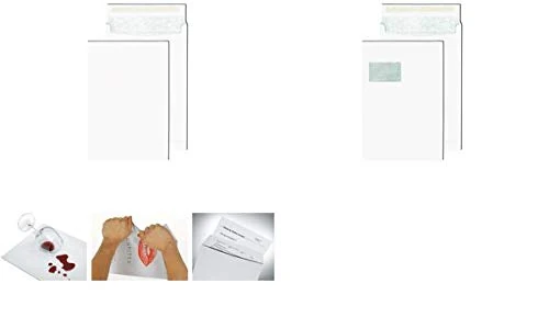 Securitex 389550 Envelopes C4 with Window White