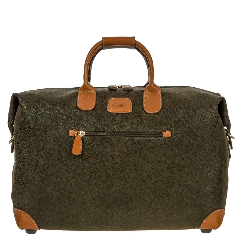 Bric's Life 18 inch Carry-on Holdall - Olive Travel Duffle - Image 1