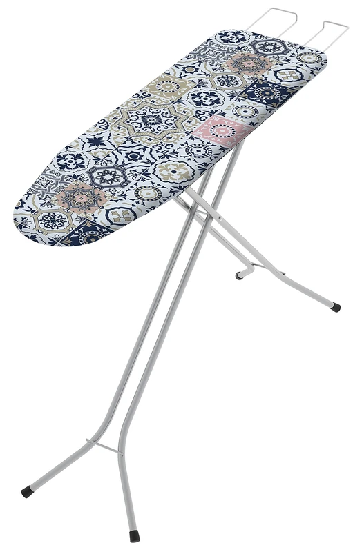 Colombo New Scal Easy Full-Size Ironing Board 1100 x 320 mm – (Full-Size Ironing Board Ironing Boards, Cotton Dry & Steam Iron, Grey, Silver, Metal, White, Image)