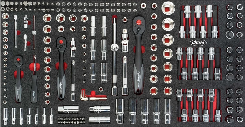 Vigor V4586 Socket Tool Set