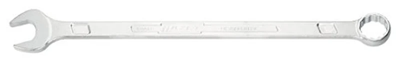 HAZET 600LG-22 380 mm X-Long 12-Point Traction Profile Slim Design Combination Wrench - Chrome-Plated