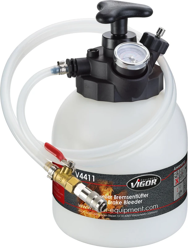 Vigor V4411 Manual Brake Bleeder Set 3 L