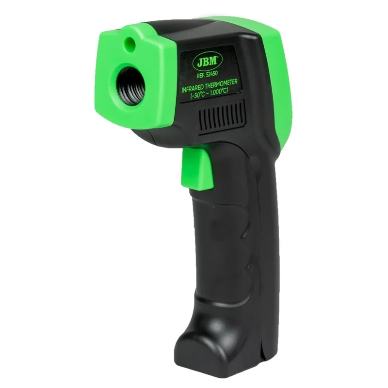 JBM® 52450 Infrared Laser Thermometer 50 to 1000 dégréé Celsius Pointer with Memory Function