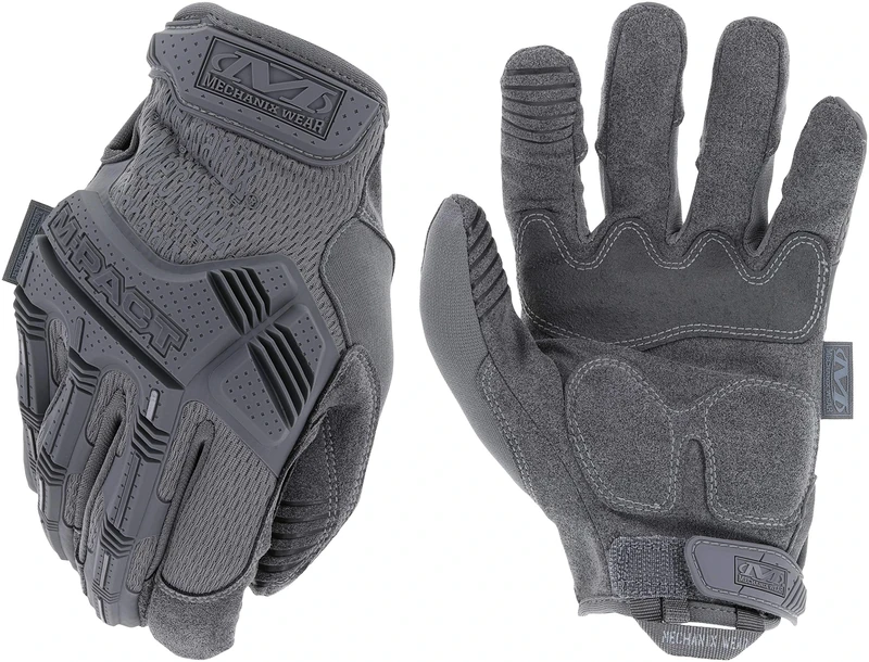 Mechanix Wear - M-Pact Wolf Grey Gloves (Medium, Grey)