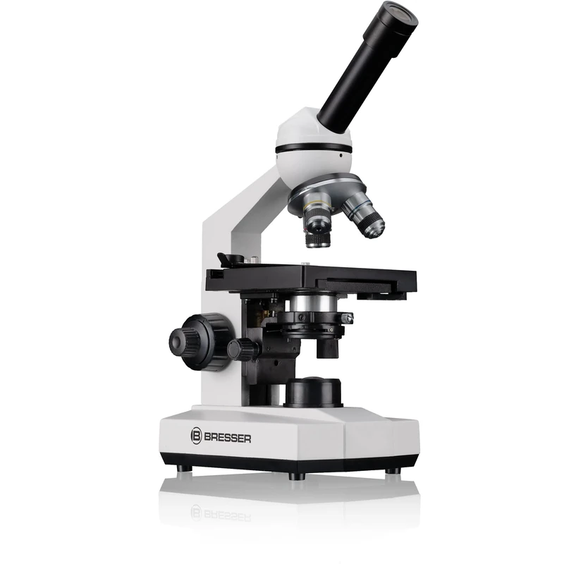Bresser Microscope Erudit Basic Mono 40-400x with Smartphone Holder