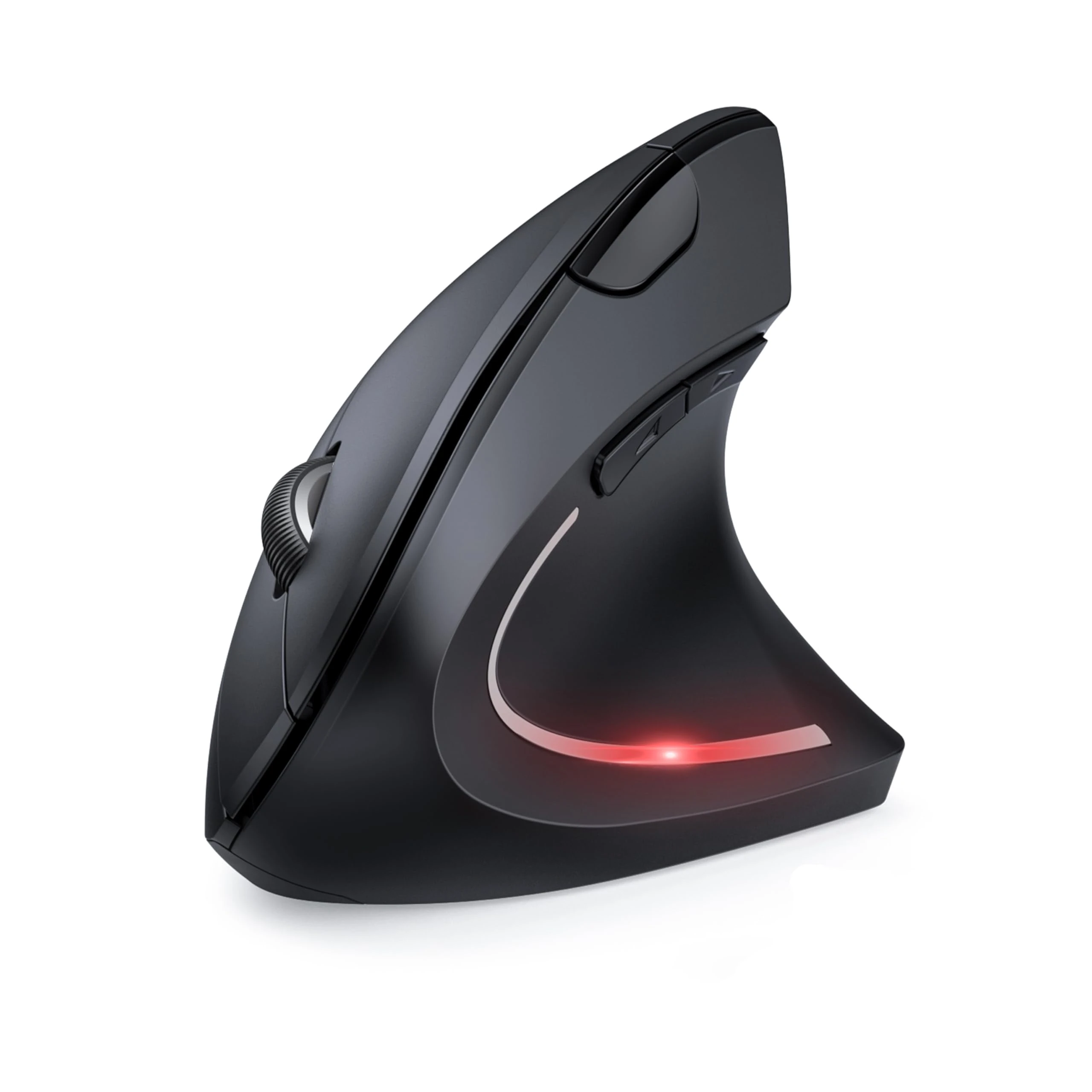 Bluetooth Wireless Mouse, TeckNet 3 Modes (BT 5.0/3.0+2.4G) Portable Ergonomic Mice with USB Nano Receiver, 2880 DPI 3 Adjustment Levels, For Laptop MacBook Windows Mac iOS Android Linux, Black