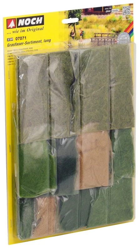 Noch 07071 Grass Fibres Assortment Long Landscape Modelling