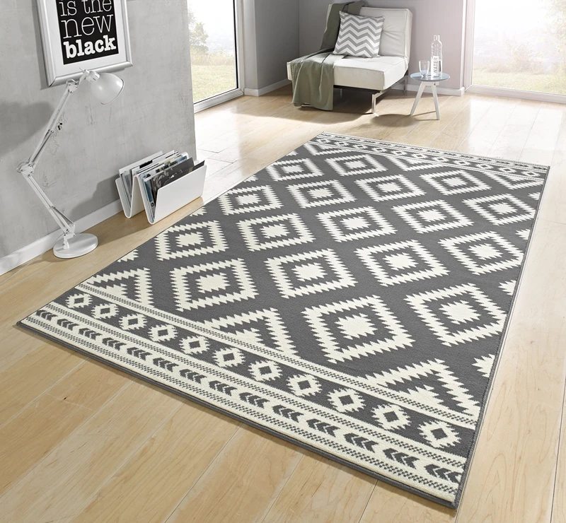 HANSE Home Carpet, Polypropylene, Grey Cream, 160x230 cm