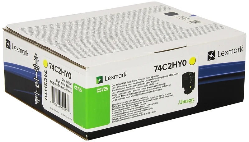 Lexmark 74C2HY0 Original Toner Pack of 1