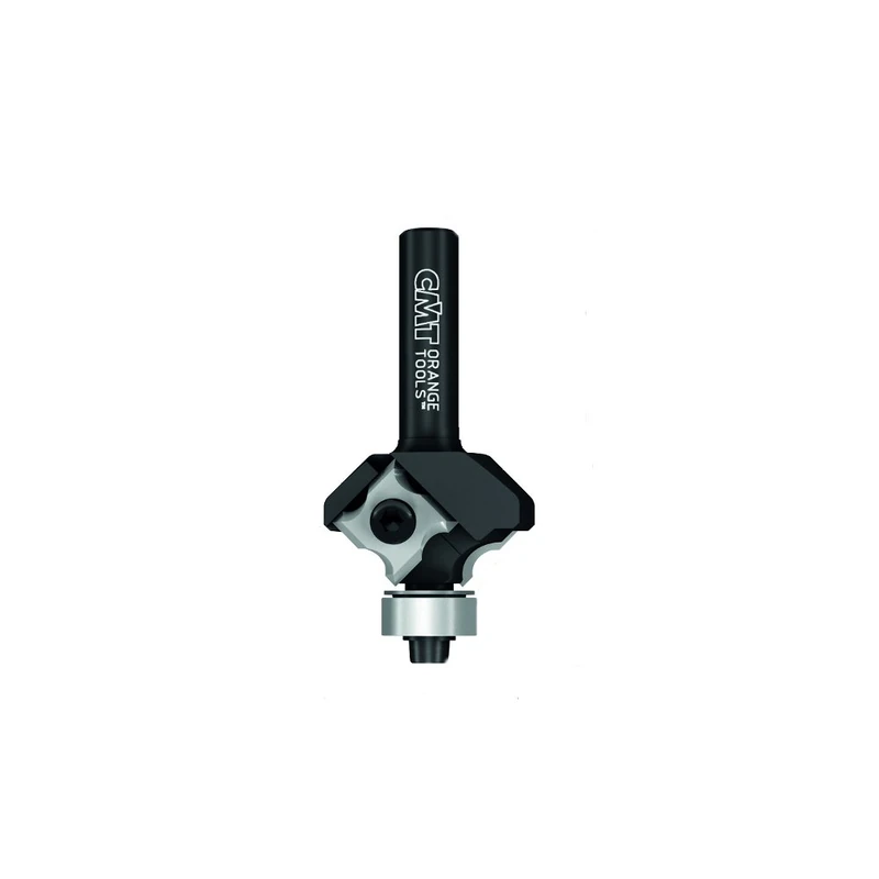 CMT 661.021.41 - Roundover Bit with Insert Knives Hw Z2 S=6,35 D=27 L=57,5 R2