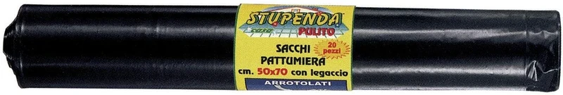 La Briantina SAC01177A Rubbish Bags Medium Size 50x70 cm, Capacity 45 Liters, 20 Bags