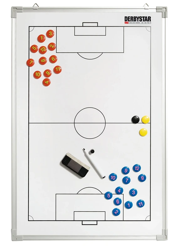 Derbystar Unisex Adult Tactics board-4112000000 Tactics Board - white, 90 x 60 cm