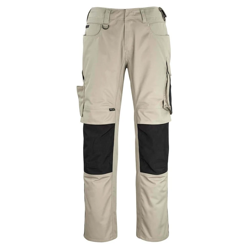 Mascot 12179-203-5509-82C45 Size L82cm/C45 "Erlangen" Trousers - Light Kaki/Black