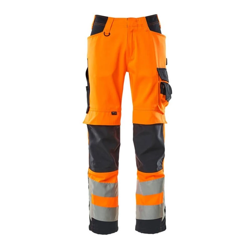 Mascot 15579860-14010-76C58 Size L76cm/C58 "Kendal" Trousers - Orange/Black/Blue