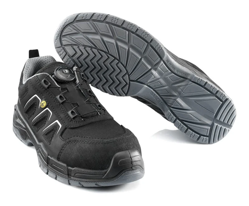Mascot F0111-937-09 Manaslu Footwear Fit S3 System Safety Shoe, Size 1139, Black