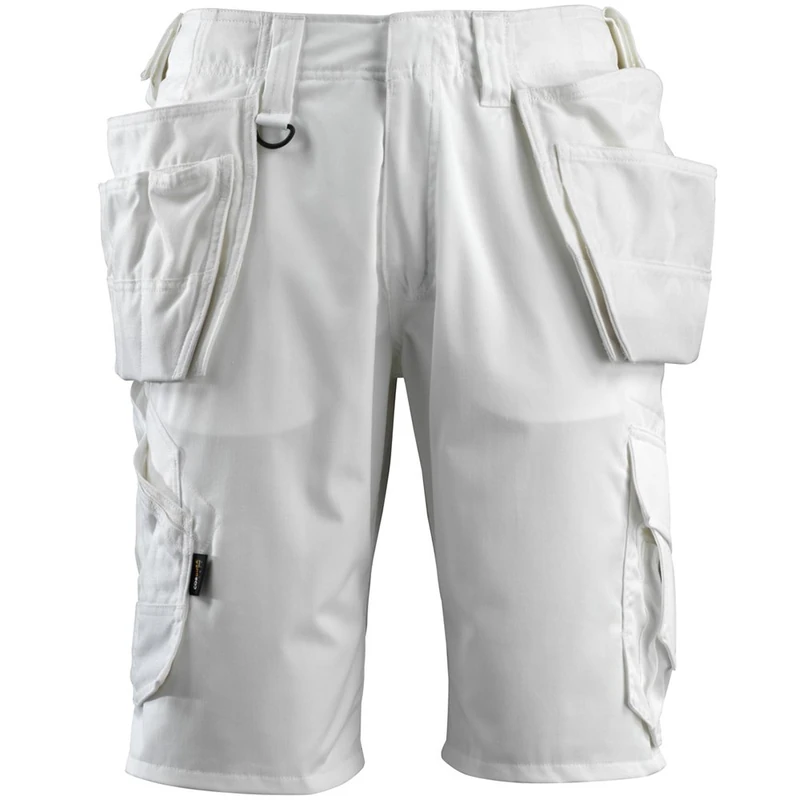 Mascot 16049-230-06 Olot Work Hardwear Mens Short with Holster Pockets, Size C42, White