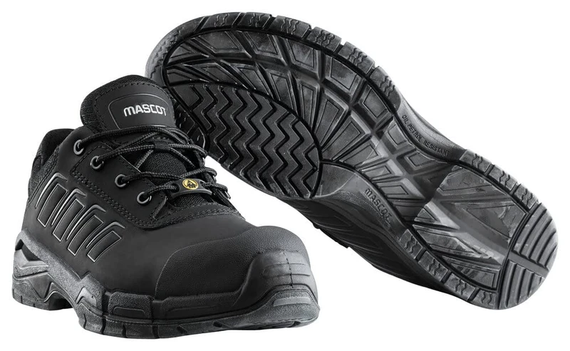 Mascot F0113-937-09 Ultar Footwear Fit S3 Laces Safety Shoe, Size 1139, Black - Image 1