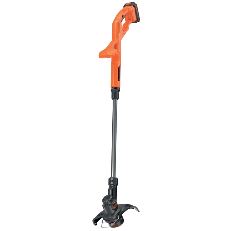 Black+Decker Rasentrimmer (18V 1,5Ah, 25 cm Schnittbreite, AFS Reflex Fadenverlängerung, für kleine und mittlere Gärten, inkl. Akku und Ladegerät) ST1823