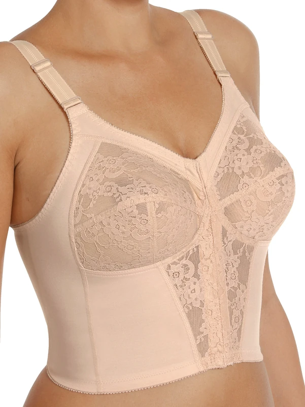 Susa Women's Longline BH Bra, Shell,