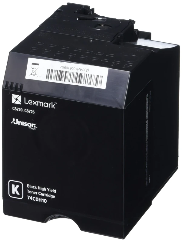 Lexmark 74C0H10 CS720, CS725 Black High Yield Cartridge Toner