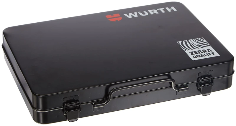 Würth 0965090590 Assortimento Di Chiavi A Bussola DA 1/4" E 1/2", 59 Pezzi