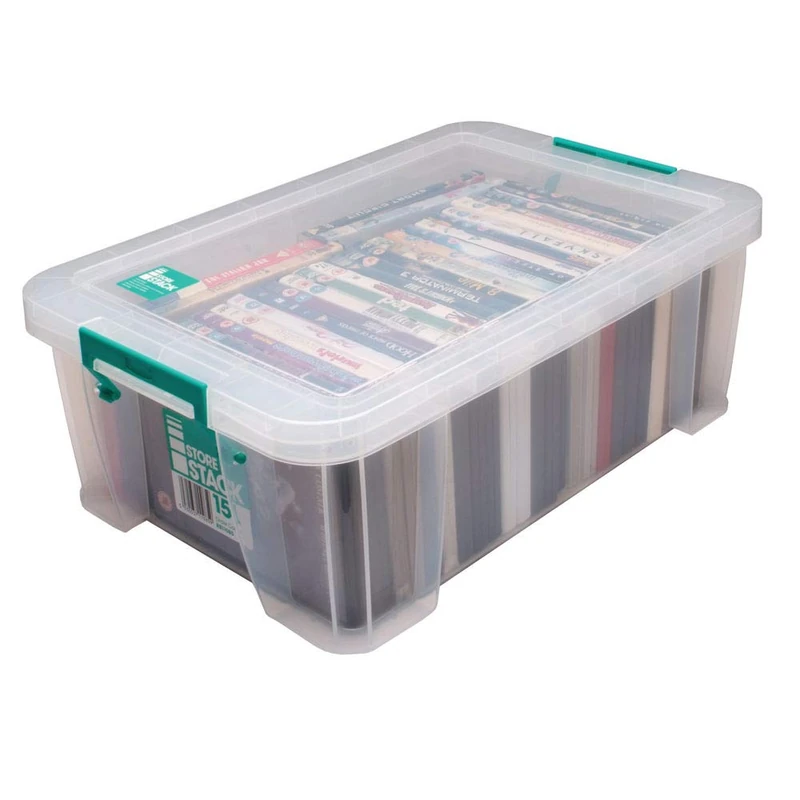 StoreStack 15 Litre Storage Box W300 x D470 x H170 mm Clear RB11085