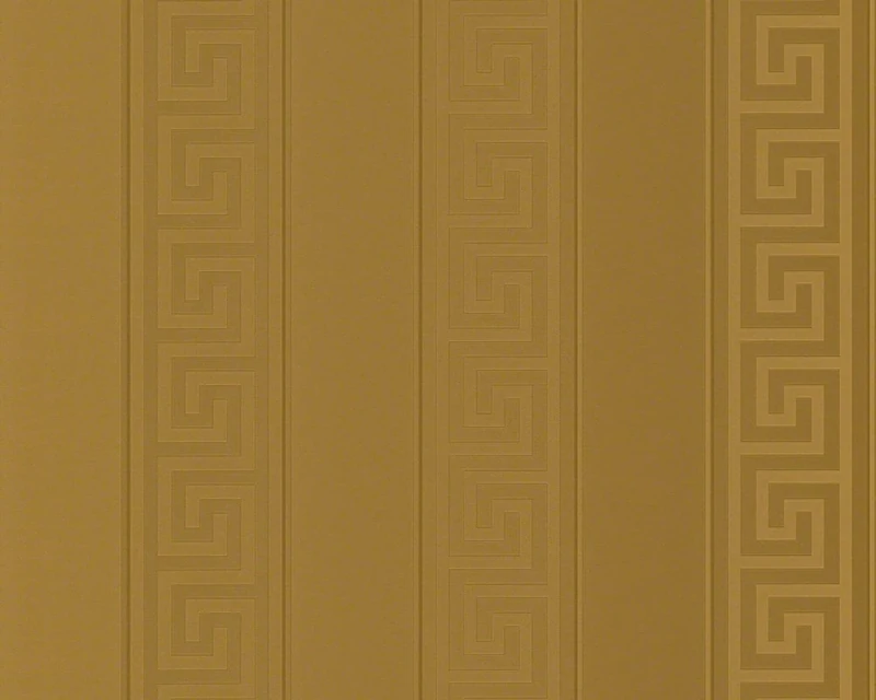 Striped Wallpaper Versace 3 Non-Woven Wallpaper 10.05 m x 0.70 m Gold Made in Germany 935242 93524-2