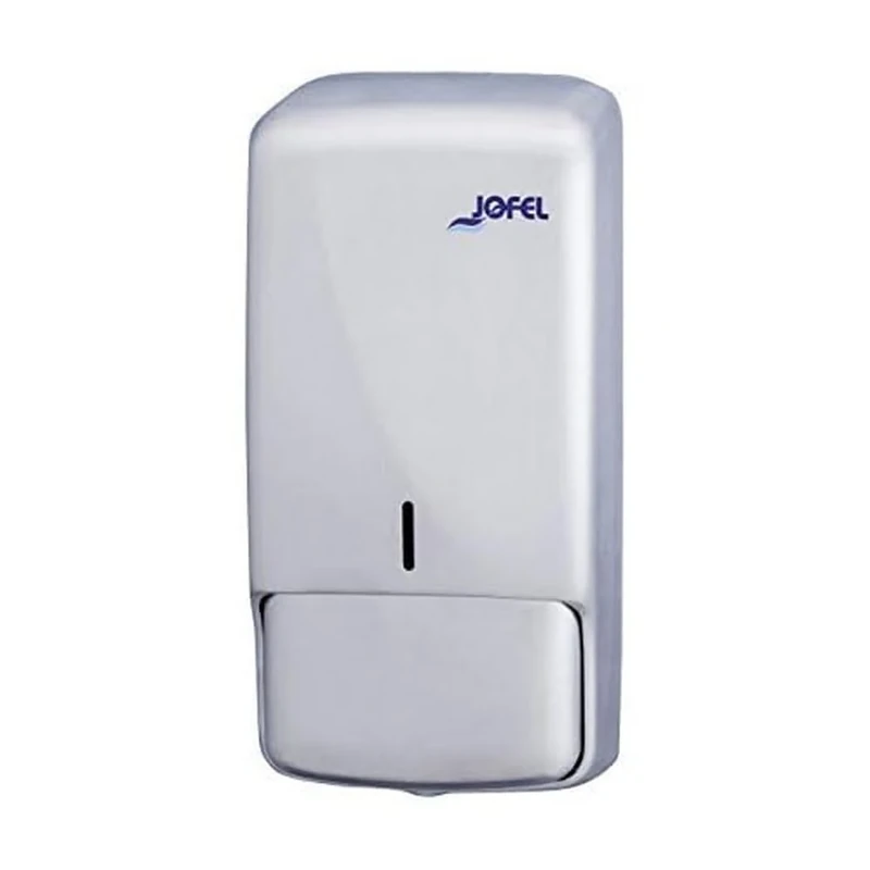 Jofel AC53050 Futura Soap Dispenser, Satin Stainless Steel Refillable 0.85 L