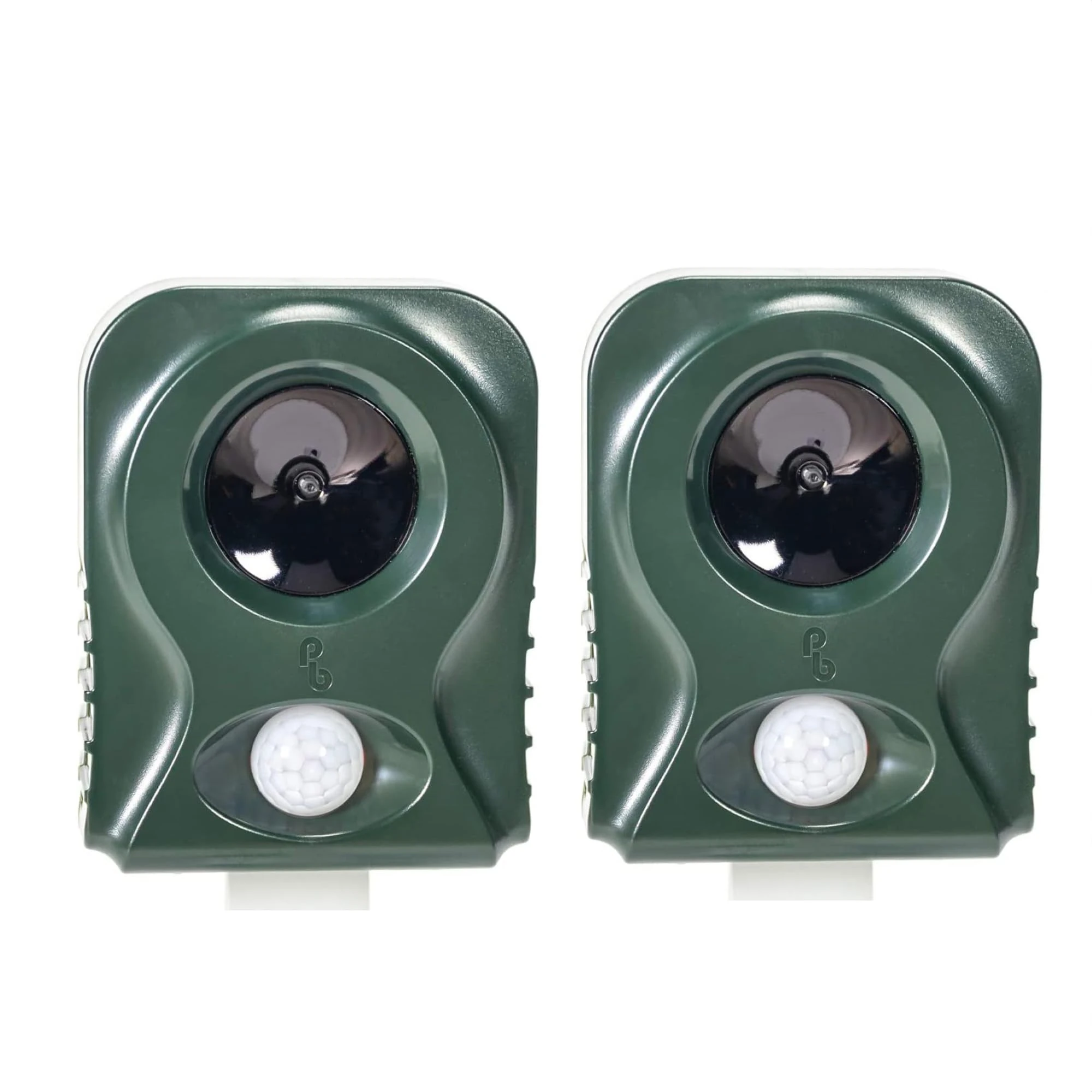 Pestbye® Battery Operated Cat Repellent V2 - Easy To Use Ultrasonic Cat Scarer with HyperResonance Frequency - Set of 2