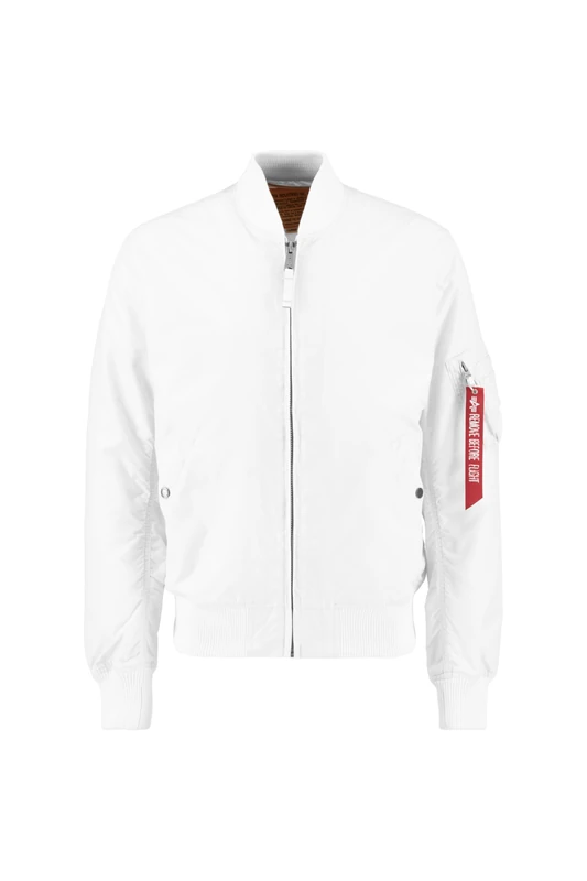 Alpha Industries Men's MA-1 TT White L
