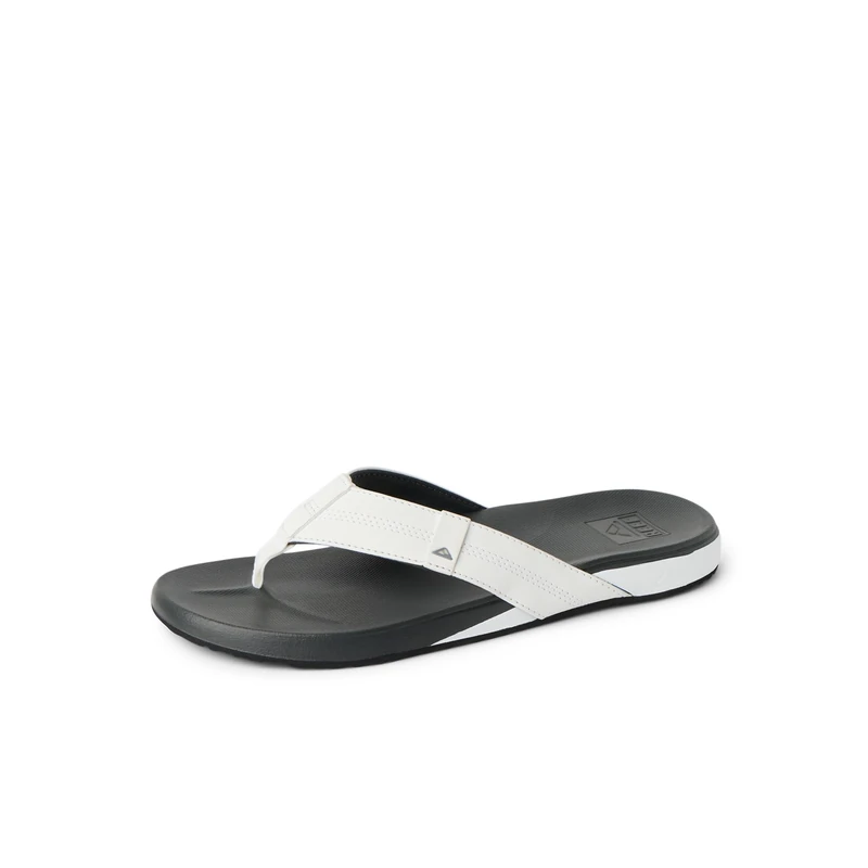Reef Men's Cushion Bounce Phantom Flip-Flop, White/Charcoal, 6 UK