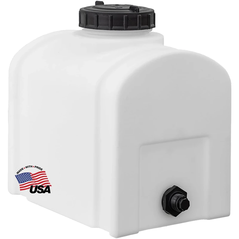 RomoTech Domed Polyethylene Reservoir, 8 gallon
