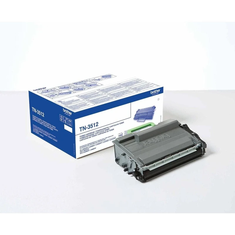 Brother TN-3512 Toner Cartridge, Black, Single Pack, Super High Yield, Includes 1 x Toner Cartridge, Brother Genuine Supplies